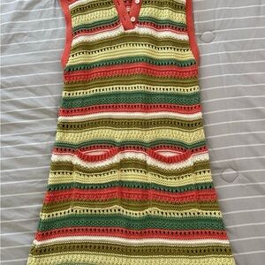 Zara Multicolor Knit Cardigan